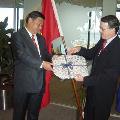 2004: 18 November Visit by His Excellency Mr Xi Jinping, Chairman of the Standing Committee of Zhejiang Provincial People's Congress NWSALNG Office
