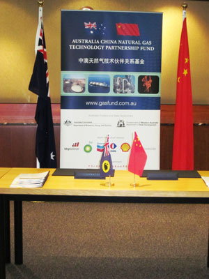 2010: 12 January Signing Ceremony of Approved Research Projects at the Department of State Development, Perth