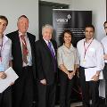 2011: WA Top Up Scholarship recipients with Tracey Lim from the Australia-China LNG Fund, Steve Morris representing DSD and Kim Bills, CEO of WAERA